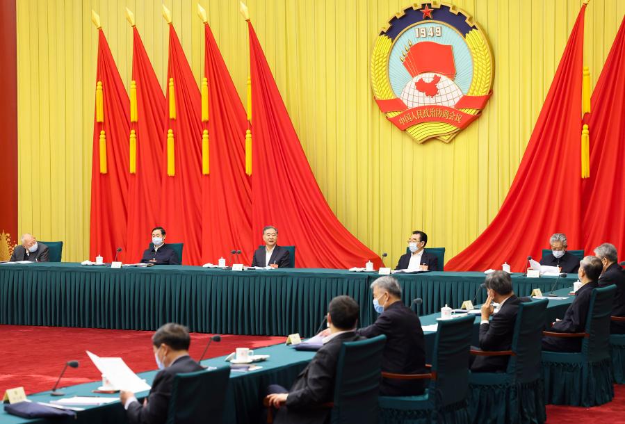 Conselheiros políticos sêniores se reúnem em sessão anual do principal órgão consultivo político da China