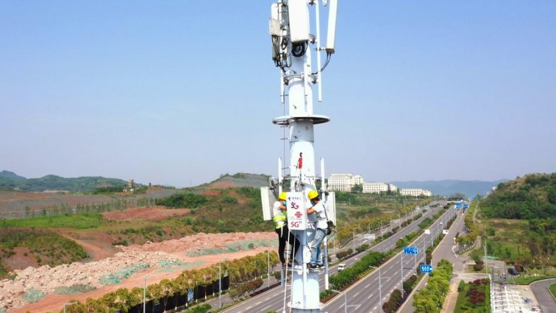 China constrói maior rede móvel 5G do mundo