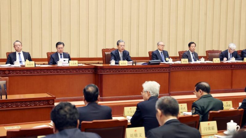 Mais alto órgão legislativo da China inicia sessão do comitê permanente
