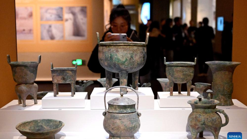 Novo prédio de museu é inaugurado em sítio arqueológico da capital da Dinastia Shang, na China