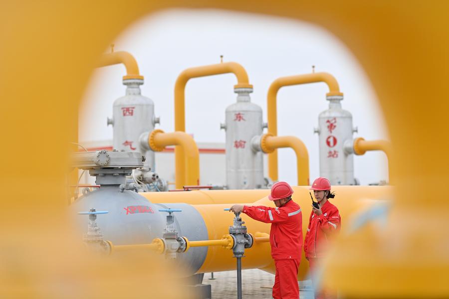 Campo Petrolífero de Tarim fornece 350 bilhões de metros cúbicos de gás natural a centro e leste da China