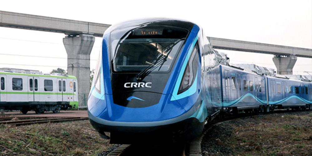 Primeiro trem urbano movido a hidrogênio da China conclui teste