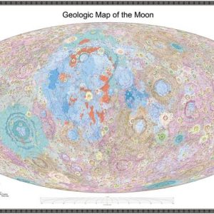 China publica primeiro atlas geológico lunar de alta definição do mundo