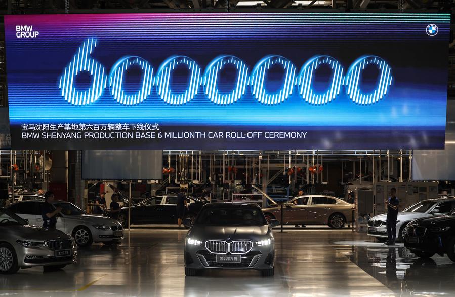 BMW Brilliance produz seu 6 milionésimo veículo