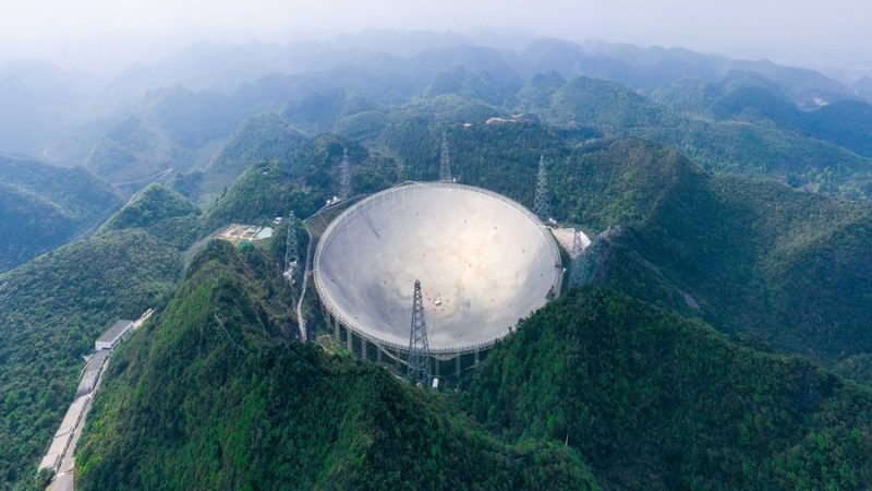 Telescópio gigantesco da China detecta mais de 900 novos pulsares