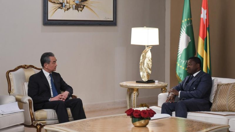 China e Togo aguardam com expectativa uma cooperação mais estreita