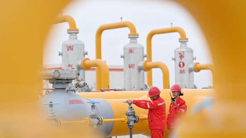 Campo Petrolífero de Tarim fornece 350 bilhões de metros cúbicos de gás natural a centro e leste da China