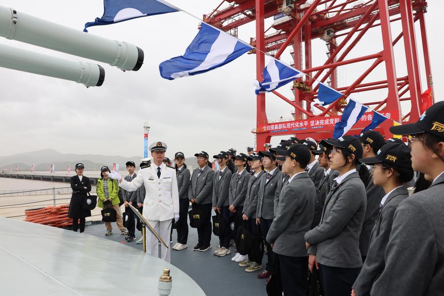 Marinha chinesa abrirá quartéis ao público para comemorar aniversário de fundação